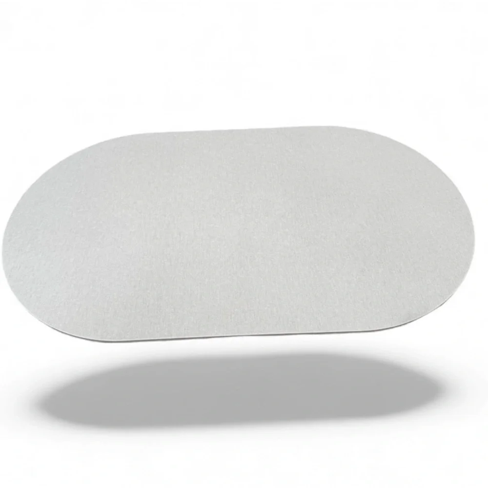 Wild & Woofy Double Bowl Diatomite Pet Mat in cream NEW